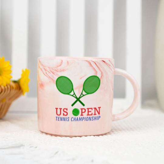 Tennis - Tennis Championship - Tennis Tournament Marble Mugs