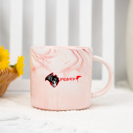 Devilman Crybaby classic Marble Mugs