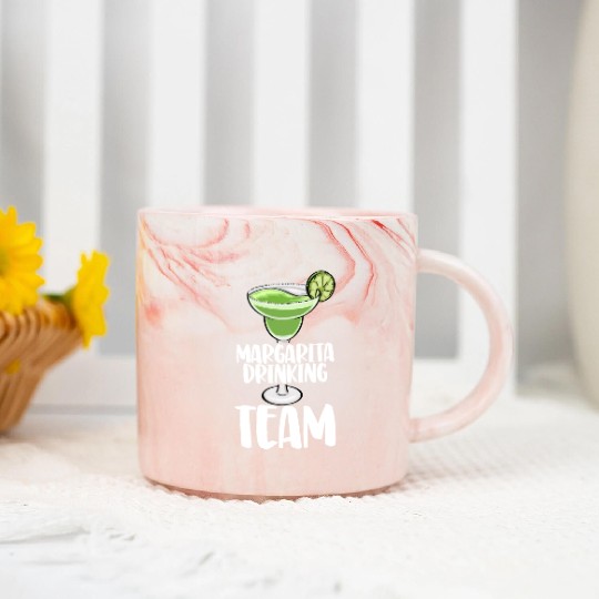 Margarita Drinking Team Marble Mugs