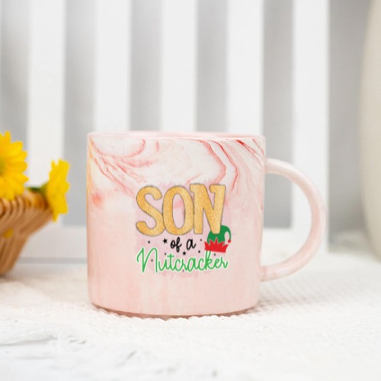 Son Of A Nutcracker Marble Mugs