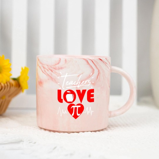 Pi Day Teacher Math Science Thank You 2020 Marble Mugs