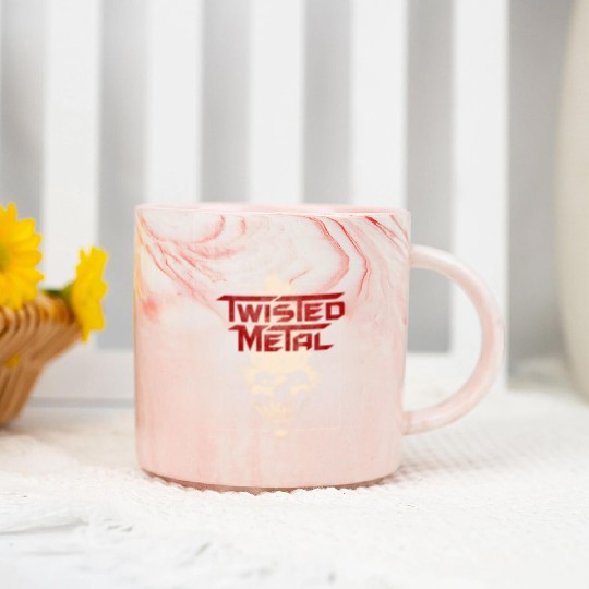 Twisted Metal Sweet Tooth Marble Mugs