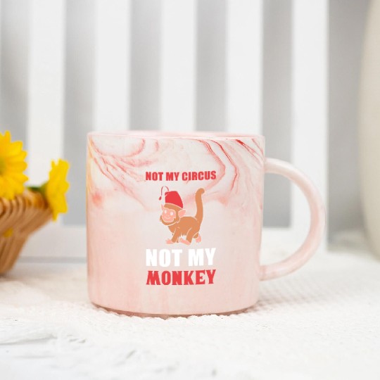 Not my Circus Animal Trainer Gift Marble Mugs