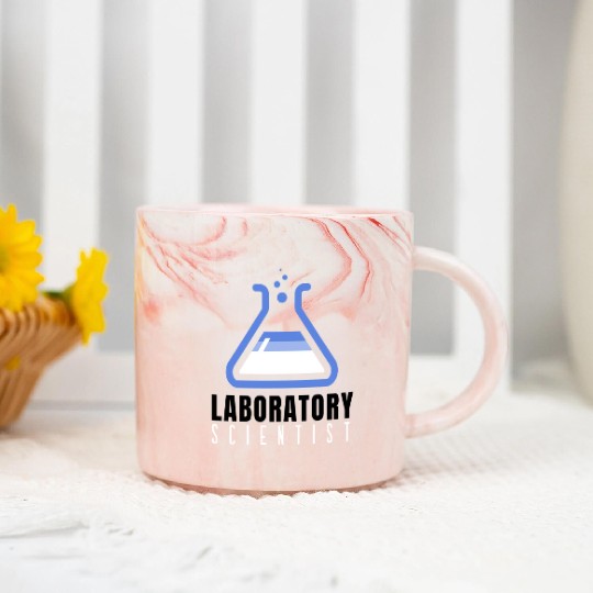 Medical Laboratory scientist-Science designs Marble Mugs