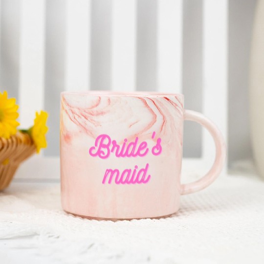 Bride's maid Marble Mugs