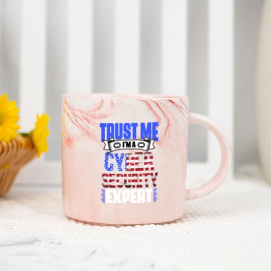 Trust Me I m A Patriotic Cybersecurity Cyber Marble Mugs