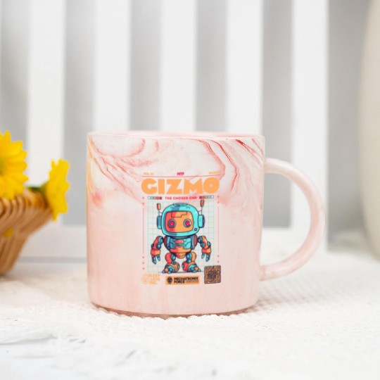Gizmo Mecha Marble Mugs