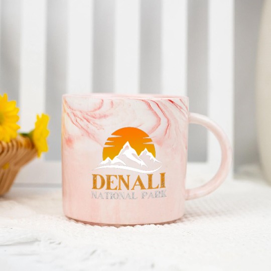 Denali National Park Marble Mugs