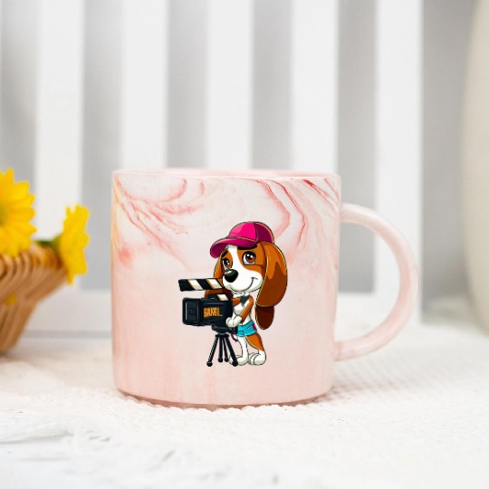 Beagle Puppy - Pepper Marble Mugs