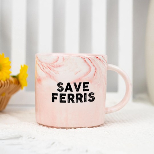 Save Ferris Marble Mugs