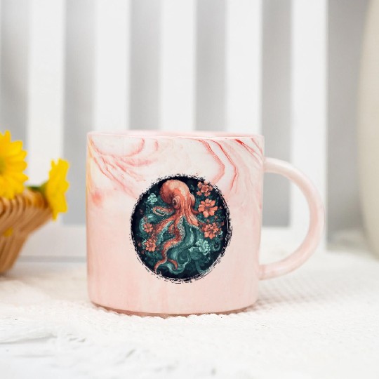Octopus Marble Mugs