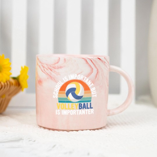 School Is Important But Birdwatching Is Marble Mugs