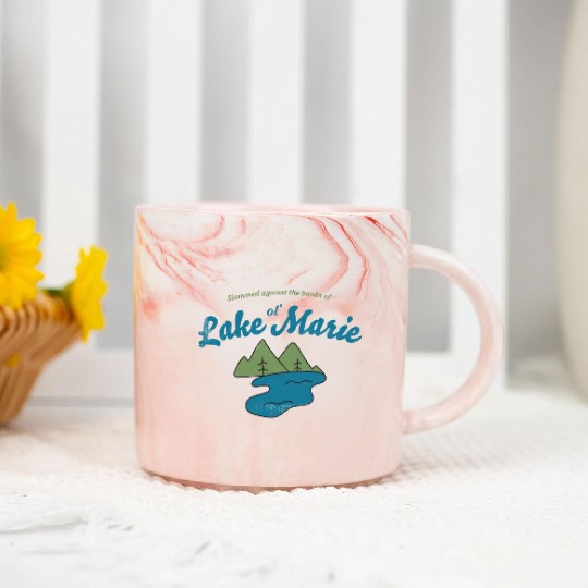 John Prine Lake Marie Folk Music Marble Mugs