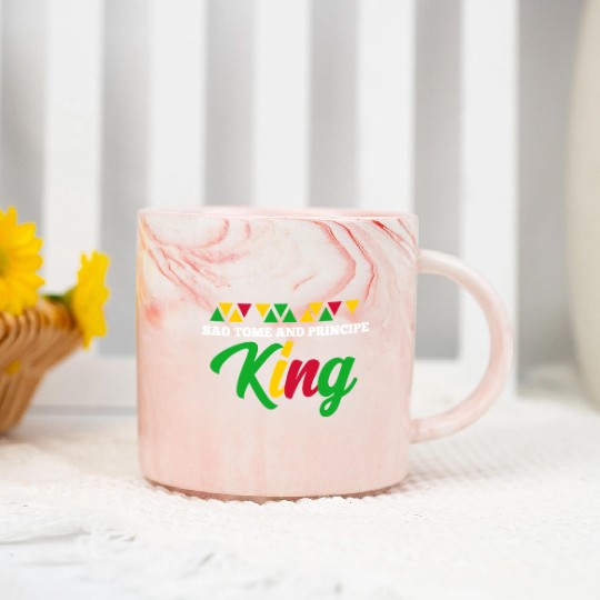 Sao Tome And Principe King Marble Mugs