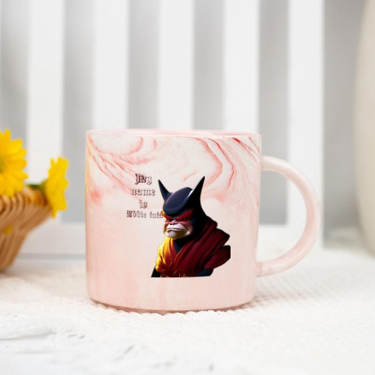 My name is eddie Tuta Marble Mugs