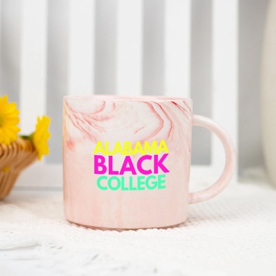 Albm #3 Black College (Fraternity Edition) Marble Mugs