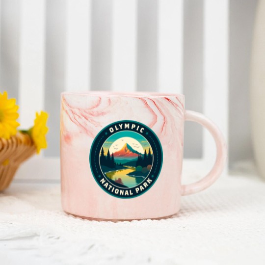 Olympic National Park Marble Mugs