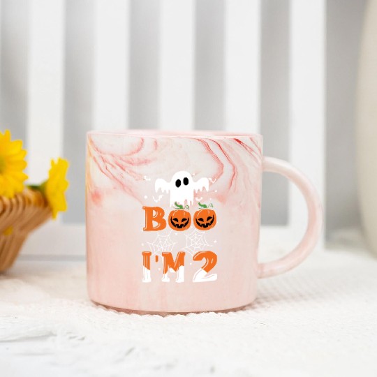 For Kids Age 2 Birth Lazy Creepy Halloween Marble Mugs