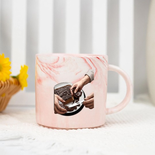 spread love design Marble Mugs