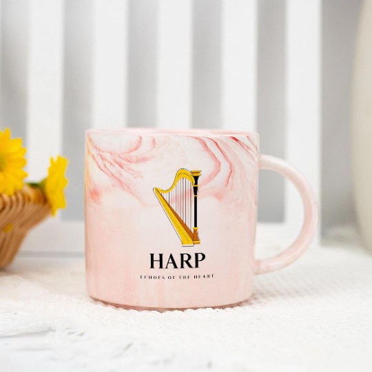 Harp: Echoes of the Heart Marble Mugs