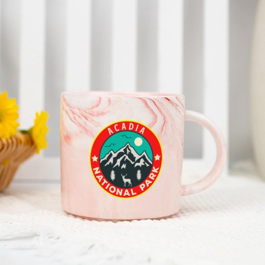 Acadia National Park Marble Mugs Acadia National