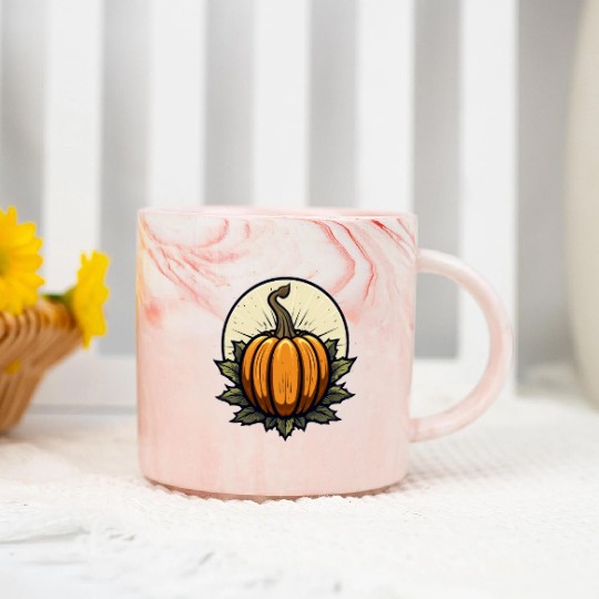 Pumpkin Spice and Everything Nice: Thanksgiving Marble Mugs