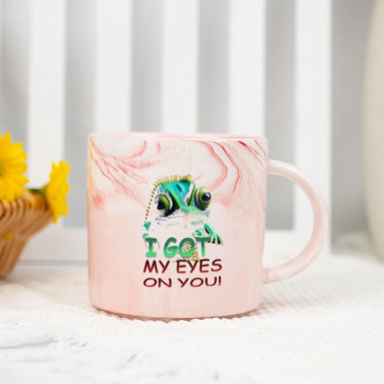 I GOT MY EYES ON YOU Marble Mugs