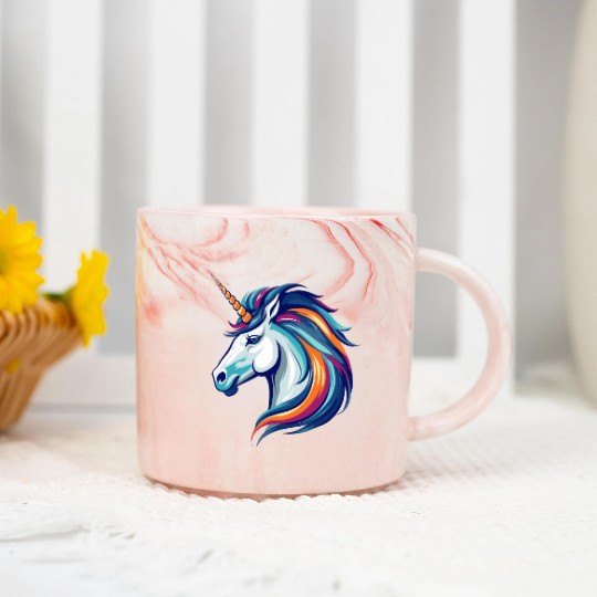unicorn Marble Mugs