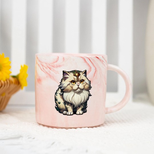 The Prince of Persian cat Marble Mugs