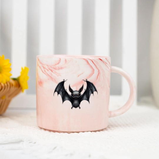 "Horror Halloween" Marble Mugs Embrace the Terrifying