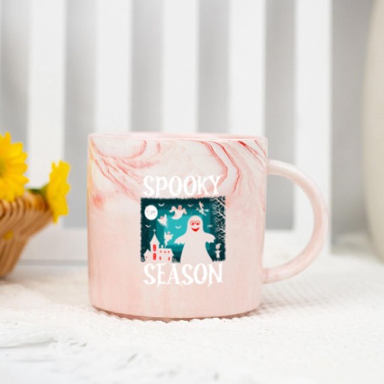 Spooky Season Marble Mugs