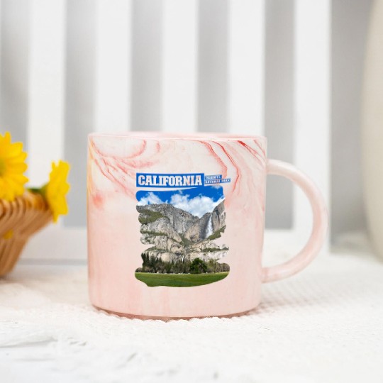 California Yosemite National Park Marble Mugs