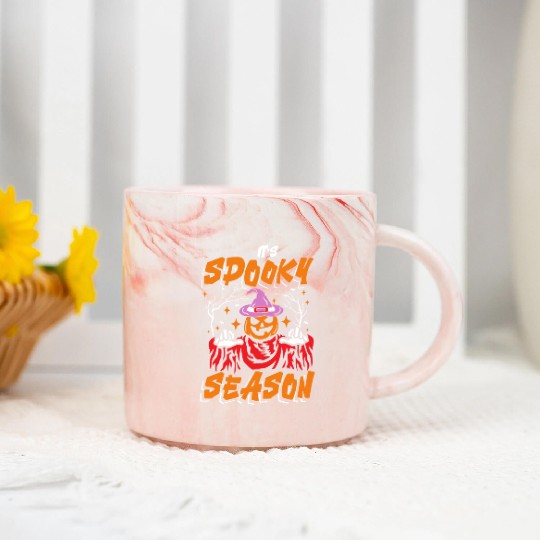 It's spooky season | scary halloween fun Marble Mugs