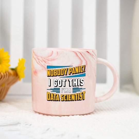 Data Mining Nobody Panic I Got This Data Analyst Marble Mugs