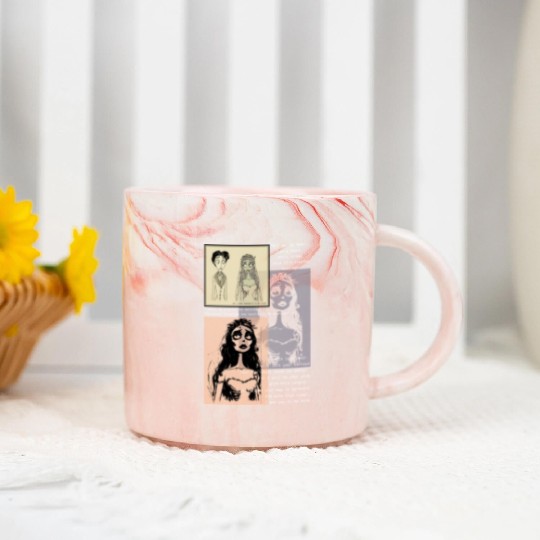 corpse bride Marble Mugs