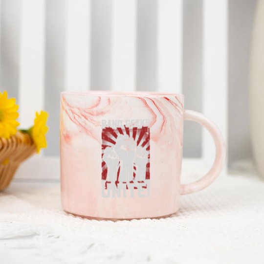 Funny Marching Band Musician Band Director Marble Mugs