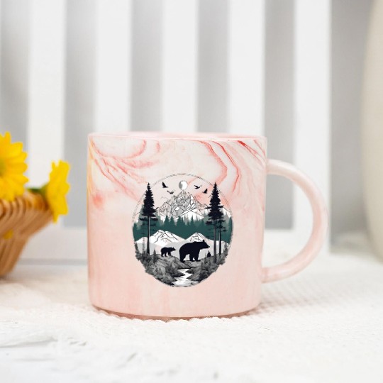 Wilderness Bond Marble Mugs