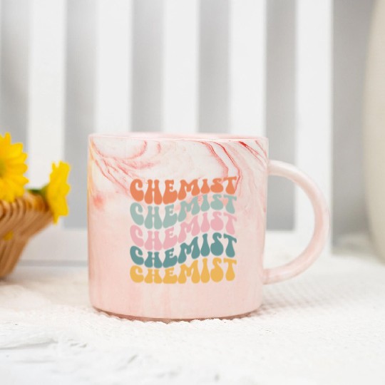 Chemist Laboratory Scientist Chemical Analyst Marble Mugs