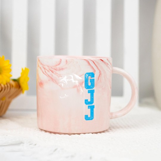 Guerilla Jiu Jitsu Gorilla Head Bjj Gift Marble Mugs