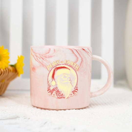 Peace on Earth Marble Mugs