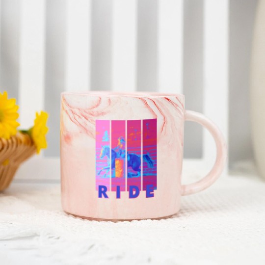 RIDE: Barrel Racing 2 Marble Mugs