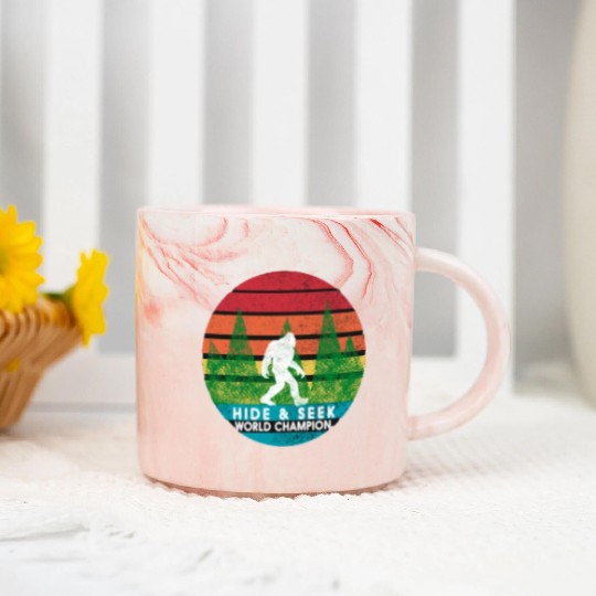 Bigfoot Hide amp Seek World Champion Marble Mugs