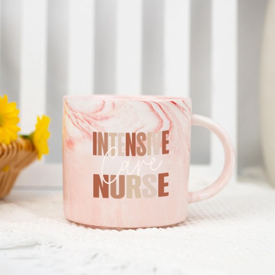 Registered Nurse RN Medical Hospital Healthcare Marble Mugs