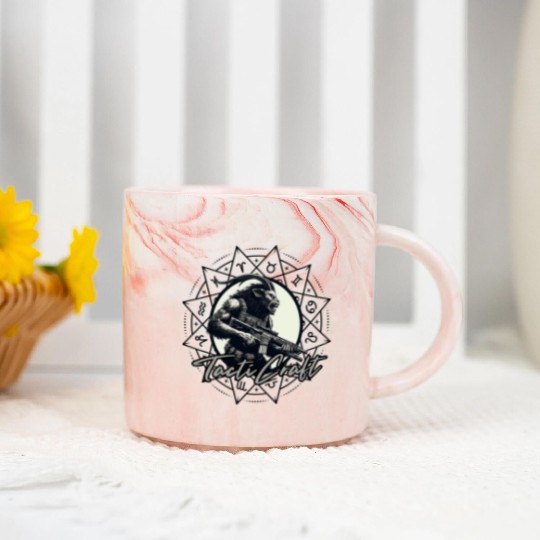 Goatman Astrology Star Magick Marble Mugs