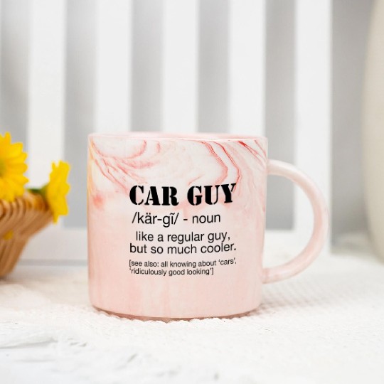 Car Guy Definition Funny Car Guy Marble Mugs