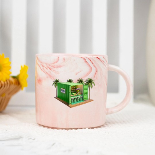 Saebox Margarita Collection IV Marble Mugs