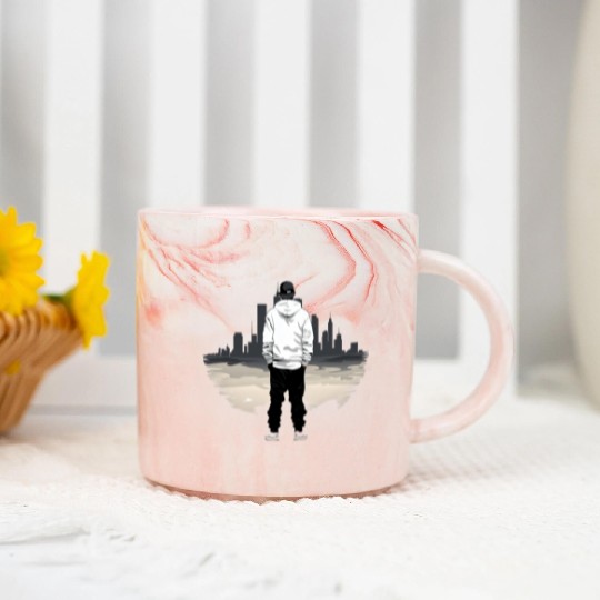Street Culture Elegance cool Cultural Rap Apparel Marble Mugs