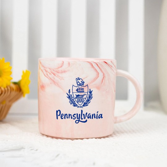 Show off your colors Pennsylvania Marble Mugs