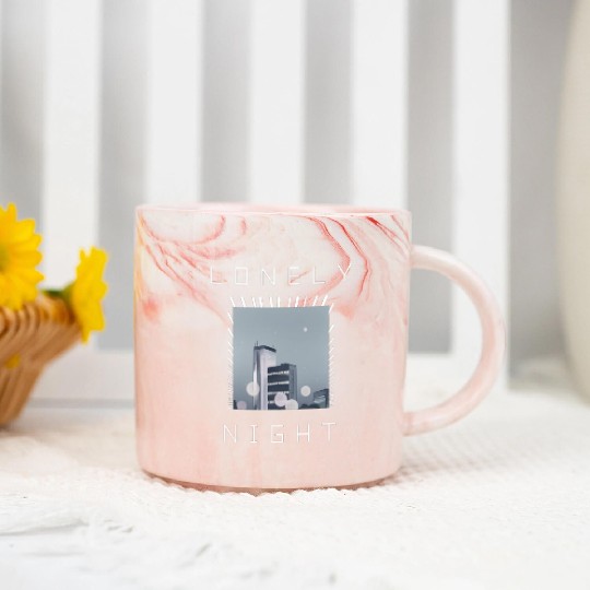 Midnight Vibes Marble Mugs – Embrace the Night Out