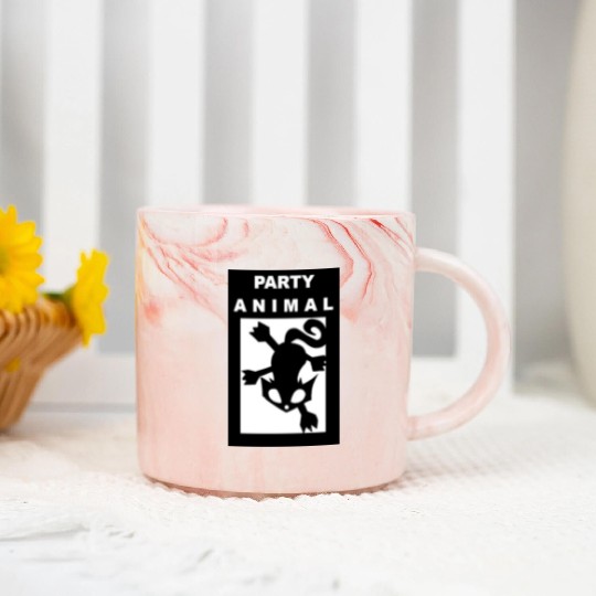 PARTY ANiMAL 2 Marble Mugs